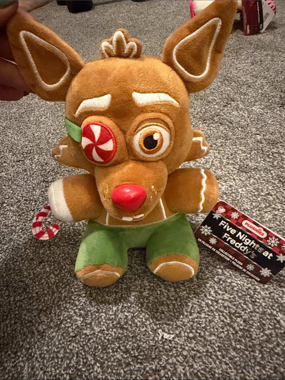 Five Nights at Freddy's Ginger Foxy Plush - Brown & Green